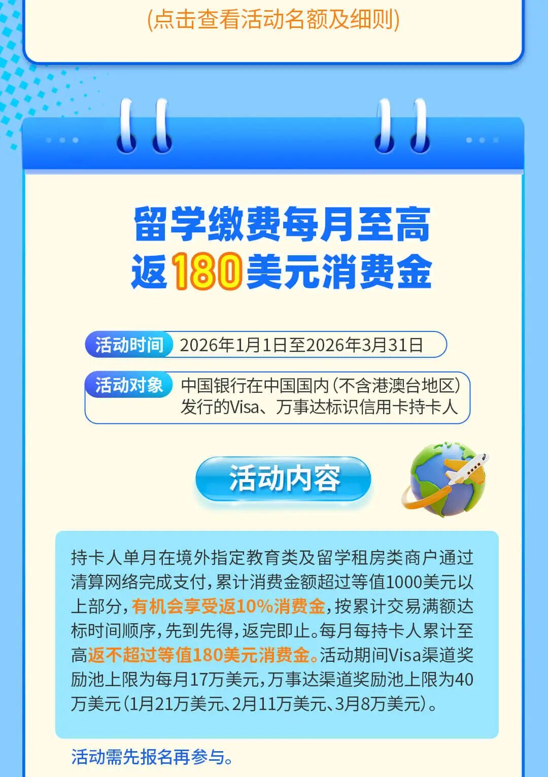 中行信用卡境外取现