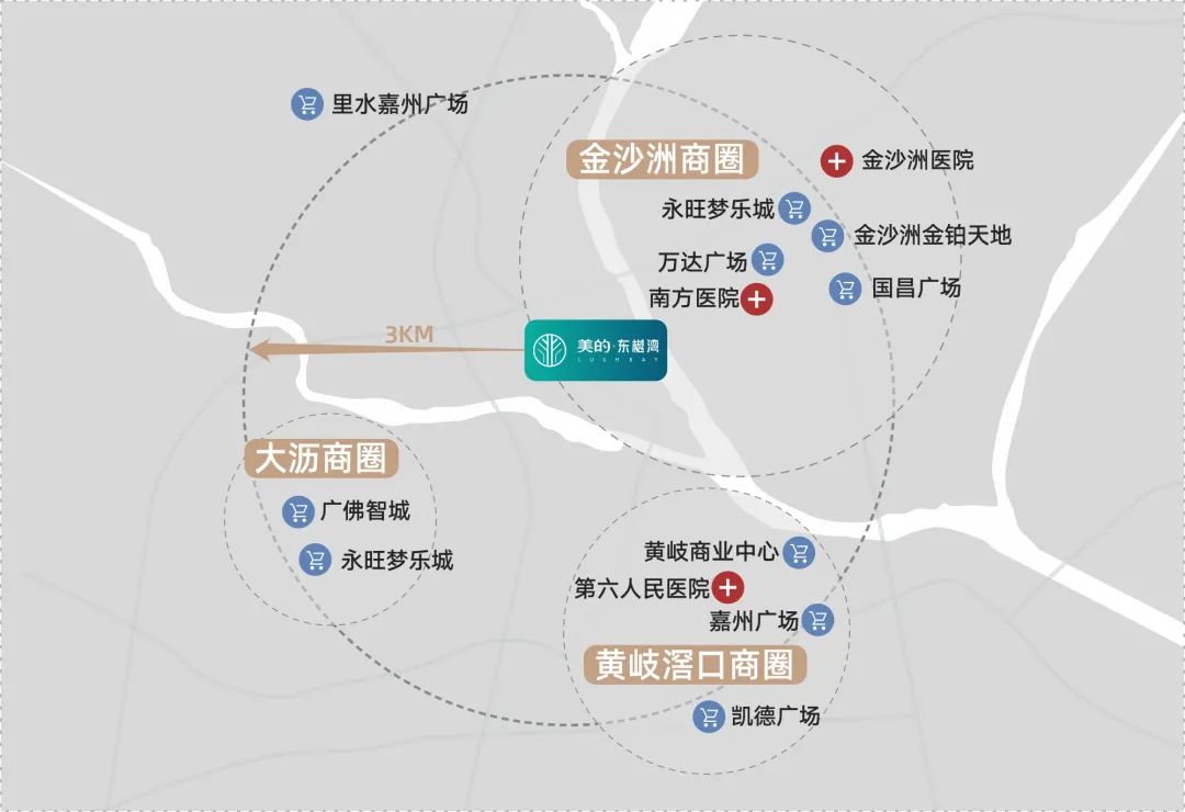 白云金沙洲板块，东樾湾已拿预售证准备推新135-145㎡四房