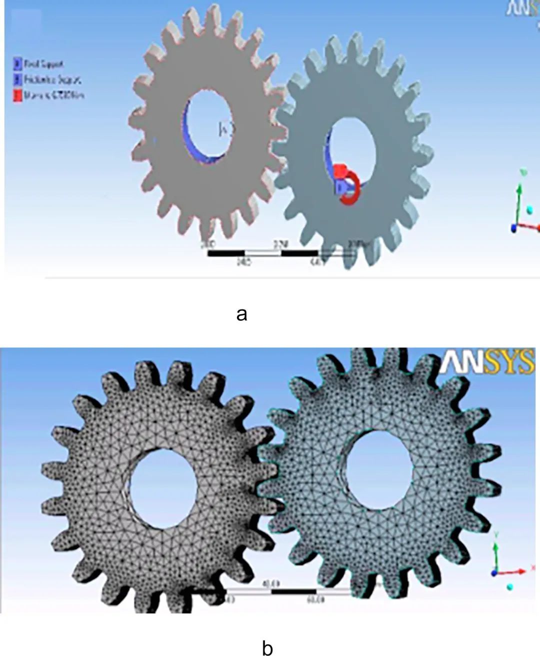 文献分享 | 使用 ANSYS Workbench 对涂有木质涂层的直齿轮进行接触应力分析的图5