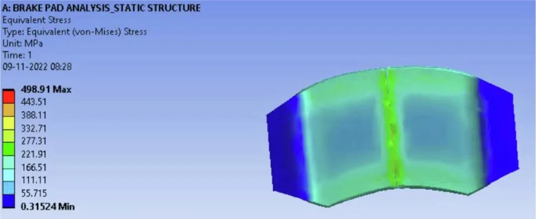 基于ANSYS的刹车片环保材料分析研究的图23