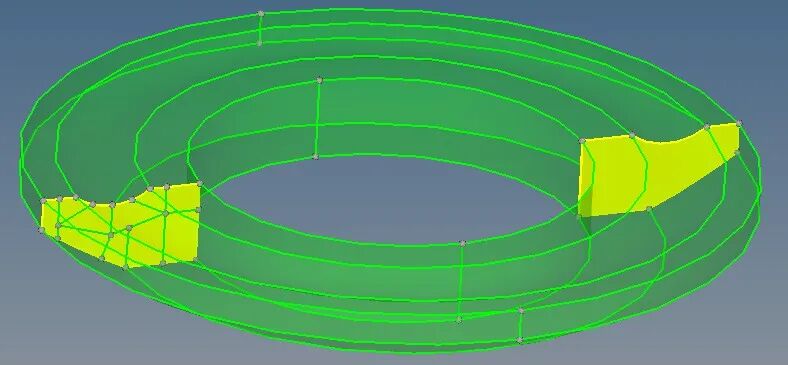 推力球轴承结构化网格划分的图14