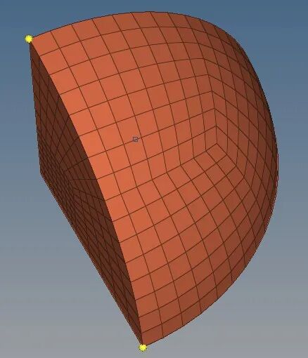 推力球轴承结构化网格划分的图10