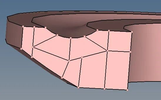 推力球轴承结构化网格划分的图15