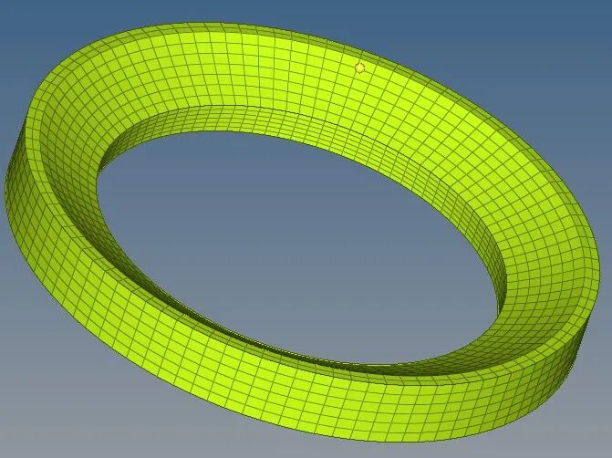 推力球轴承结构化网格划分的图20