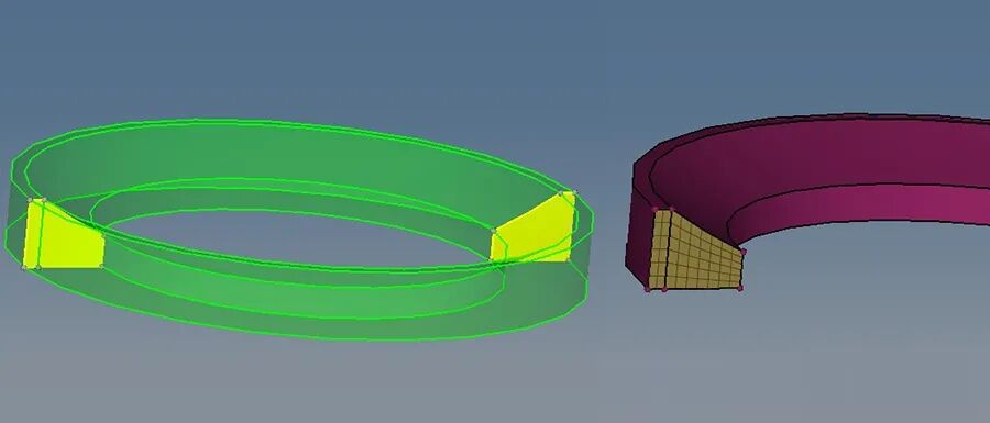 推力球轴承结构化网格划分的图19