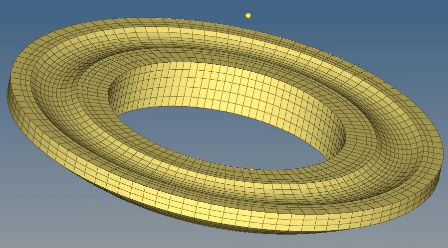 推力球轴承结构化网格划分的图17