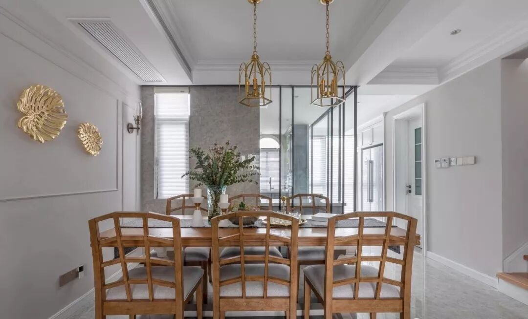 餐厅面积小不要紧，这样装一样实用又美观！