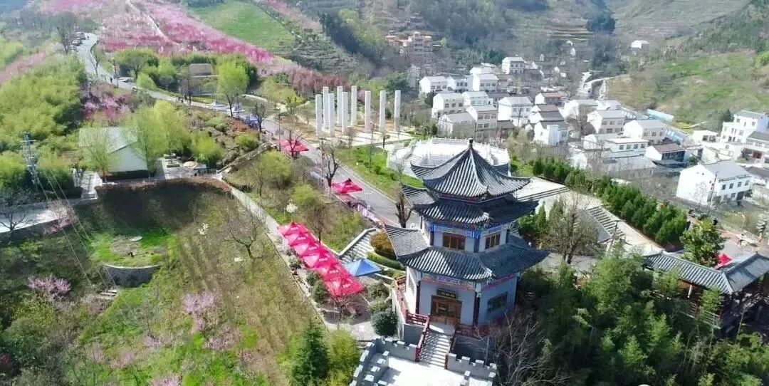 来丹凤桃花谷解锁现代版"世外桃源"