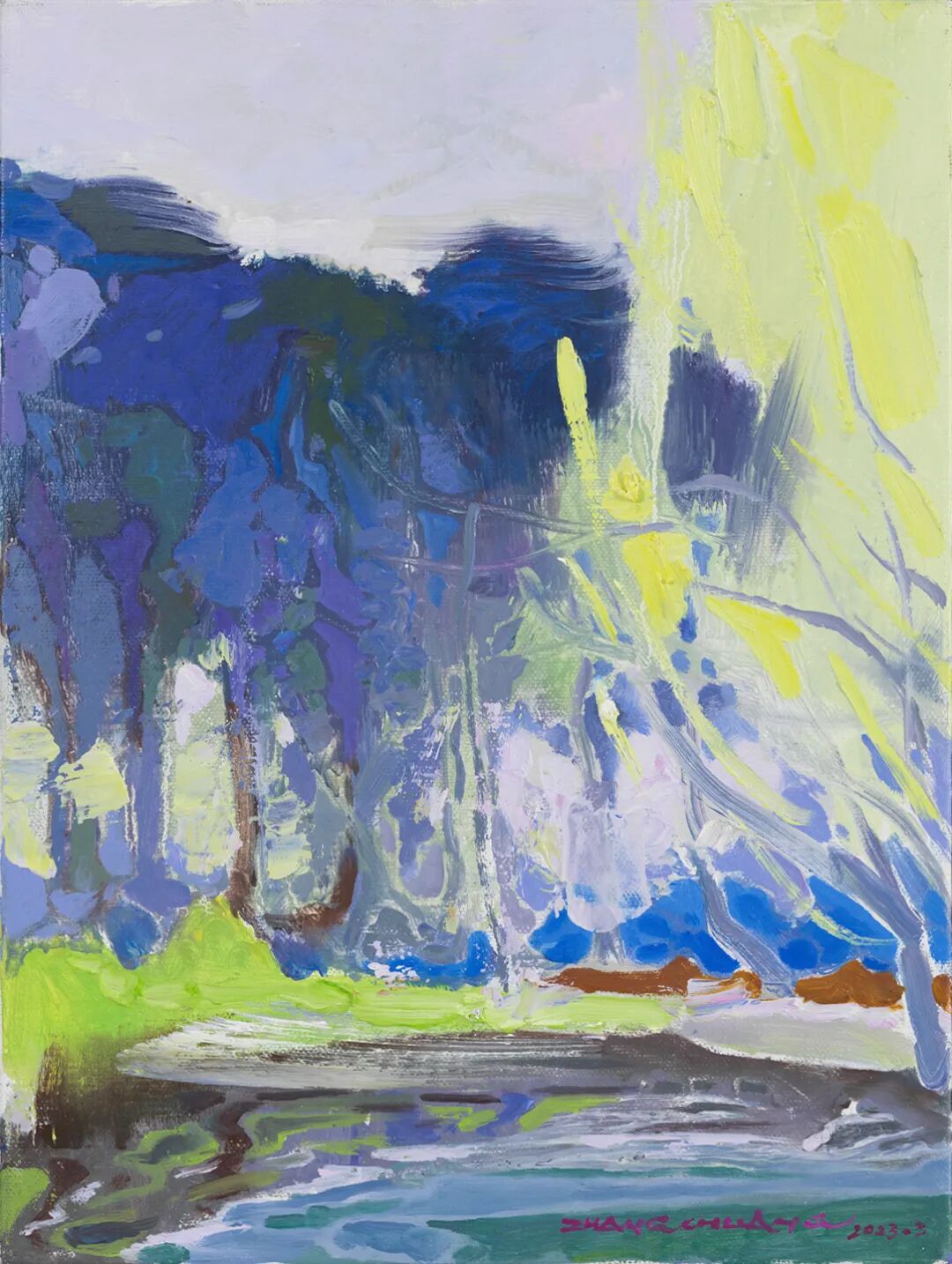 神与物游——当代中国油画风景名家邀请展开展(图35)