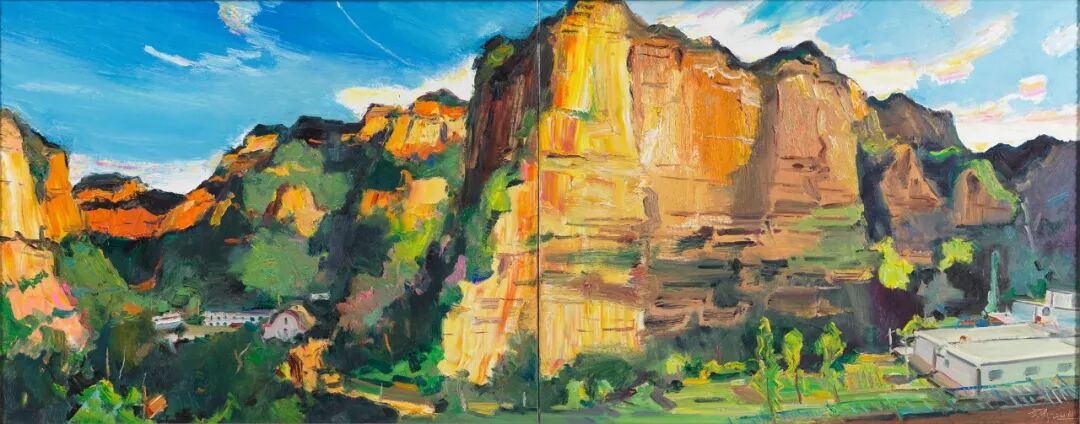 神与物游——当代中国油画风景名家邀请展开展(图31)