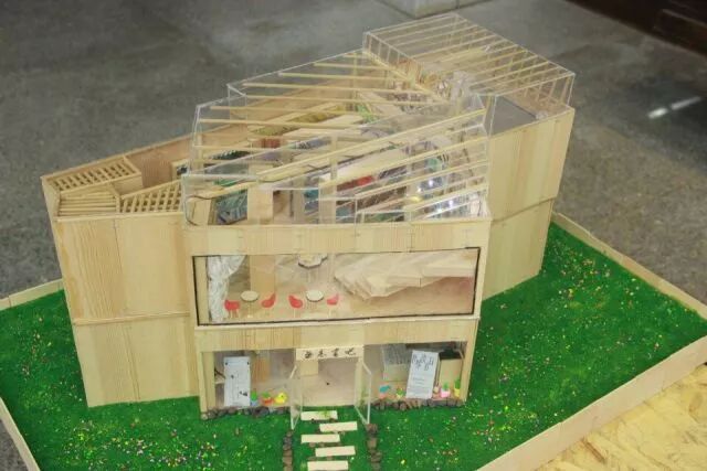 作业展 | 2015级环境设计商业展示模型设计展(图21)