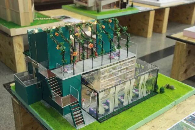 作业展 | 2015级环境设计商业展示模型设计展(图20)