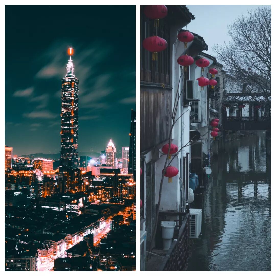 



北京、上海，大陆发达城市和香港、台湾省城市的经济数据对比
