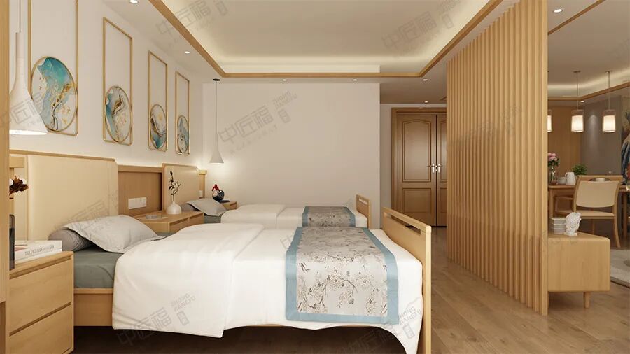 适老化化卧室设计案例(一)-广东中匠福健康产业股份有限公司