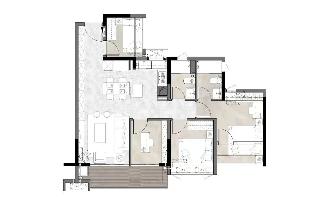 天河育新街项目【中建天河精诚壹号】户型曝光，*小78平