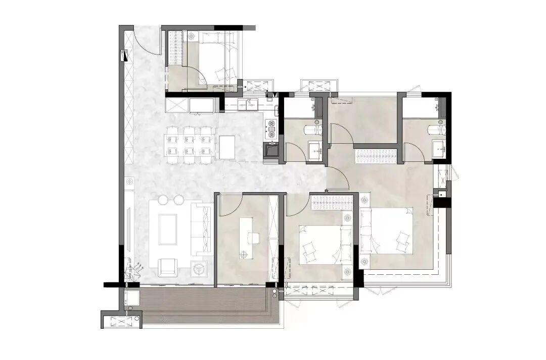 天河育新街项目【中建天河精诚壹号】户型曝光，*小78平