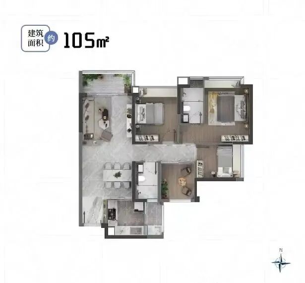 白云新世界·云耀120~170㎡奢华大宅！
