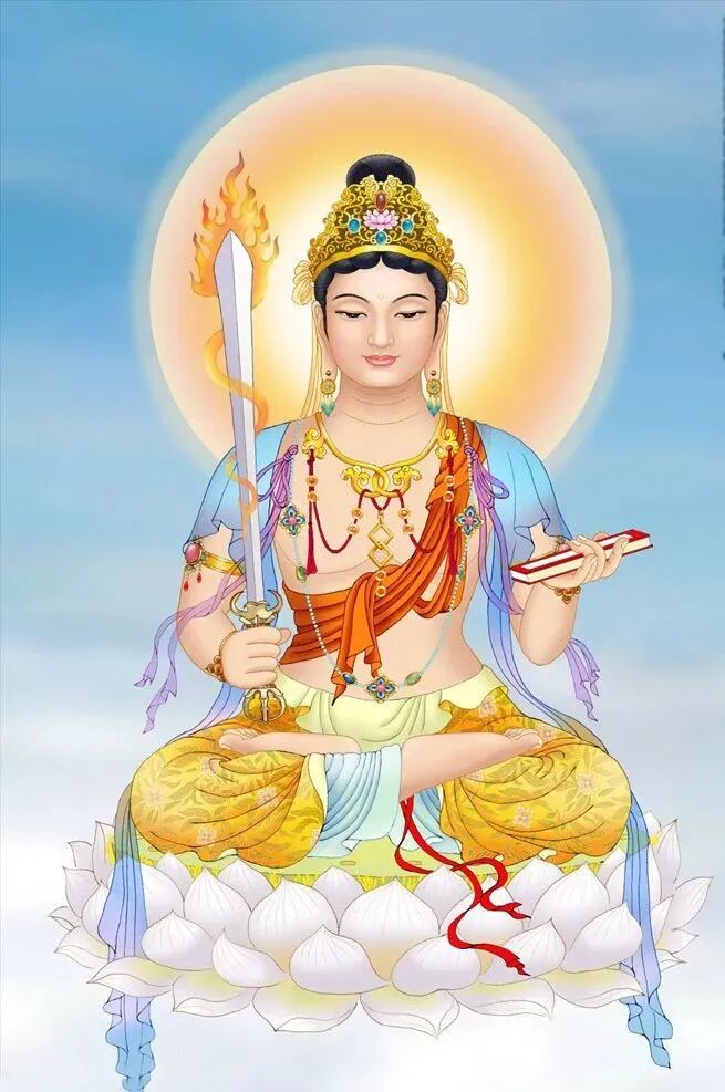 今年金榜题名新历5月4日文殊菩萨诞辰愿考生学业有成前程似锦