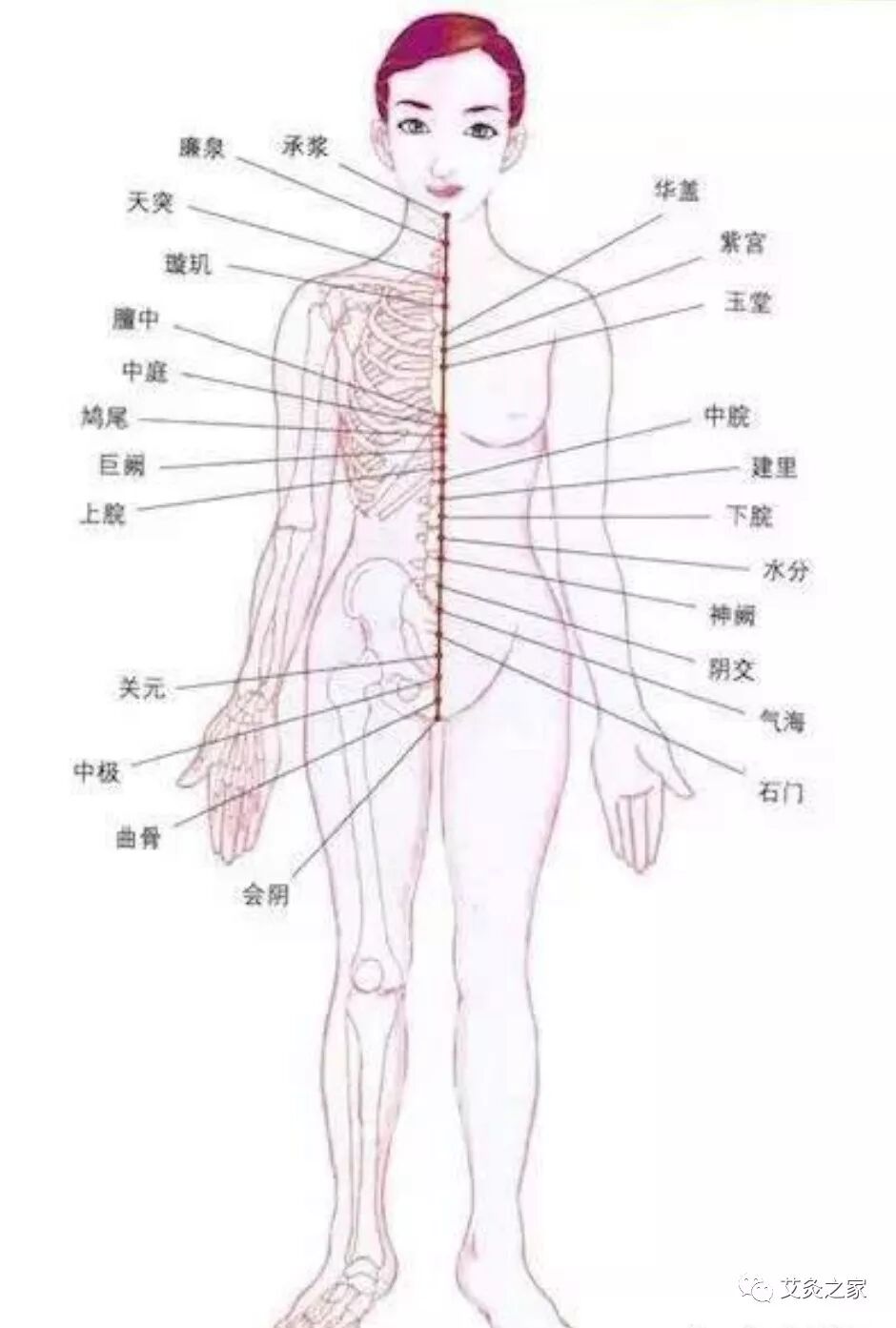 女人想要容颜美 精神好 推心置腹 通任脉 艾灸之家 微信公众号文章阅读 Wemp