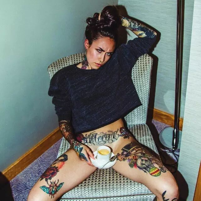 “看到这些纹身风格我自卑了，我这纹的还不如不纹呢....”——她说！