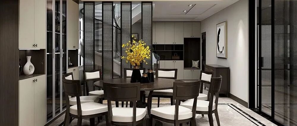 想要新中式？别急，先看看这套美绝的260㎡的大宅怎么装！