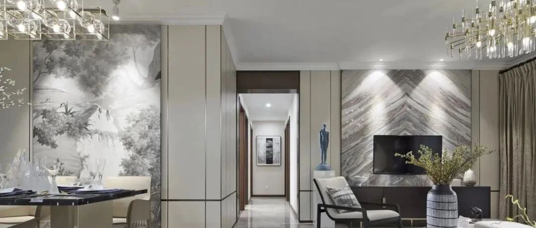 124㎡现代风，居然可以这么美，第一眼就被惊艳到了！