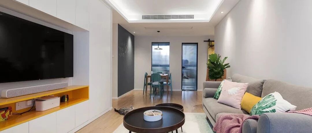 在魔都拼搏六年买下的75m²小户型，这样设计质感十足！