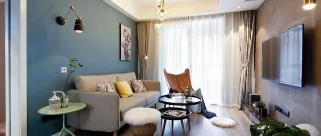 79m²的两居室新房，北欧风设计，向往自由的理想国度