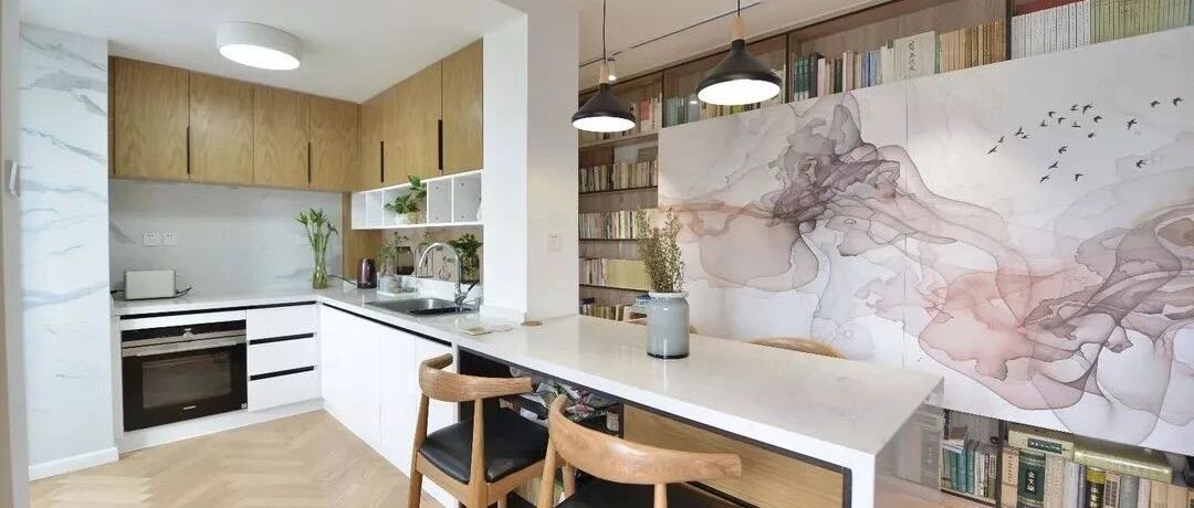 78平小户型二居室原木风，手枪户型也能设计得好看!