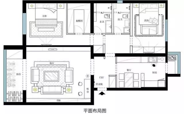 老公不做吊頂，客廳與陽台打通，只花了10萬，鄰居紛紛上門請教！ 家居 第3張