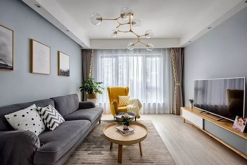 85㎡北歐小三居，只花8W布置，設計得簡約舒適溫馨大方！ 家居 第4張