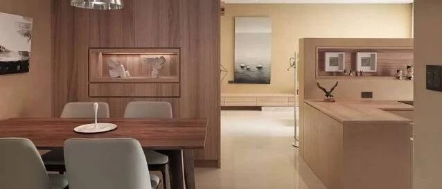 125㎡现代简约风，超赞沙发墙设计，隔出一个大书房！