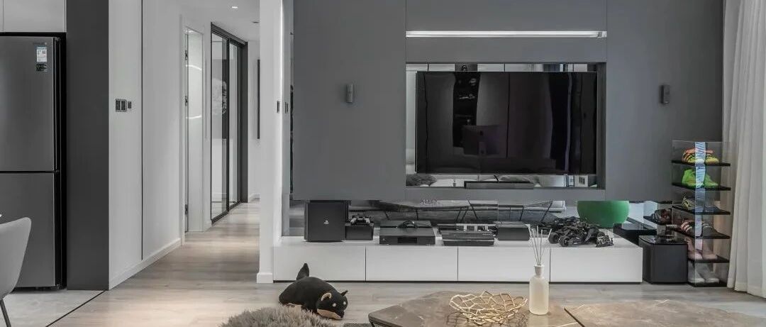 120㎡现代简约，小年轻的时尚之家，简简单单，却也精致大方