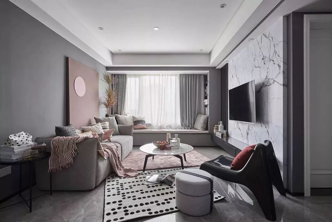 高級灰+煙粉，撩人的輕熟風！ 家居 第3張