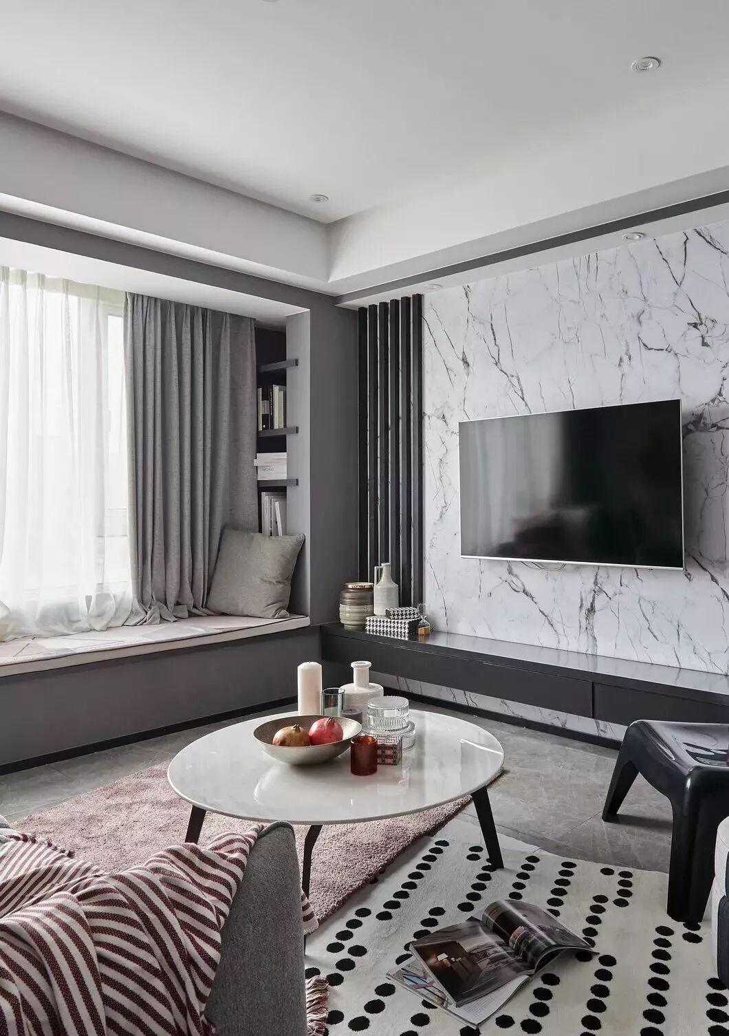 高級灰+煙粉，撩人的輕熟風！ 家居 第4張