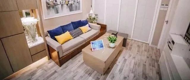 48㎡小蜗居，轻轻松松挤出2房，太赞了！