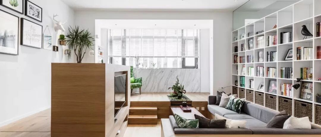 60㎡公寓，这样做挑高，惊艳！