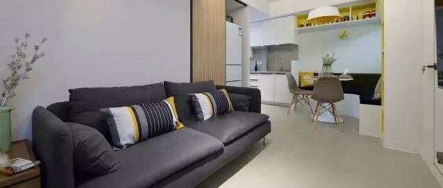 你敢相信，48㎡的小房间设计出了两室两厅！