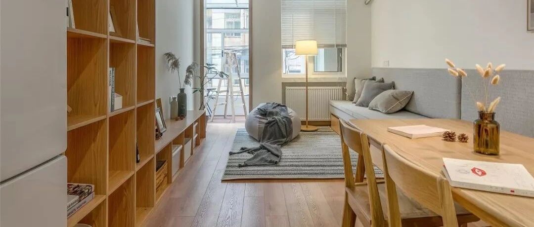 60㎡旧房大改造，2㎡的小卫生间干湿分离，还有超大阳光房