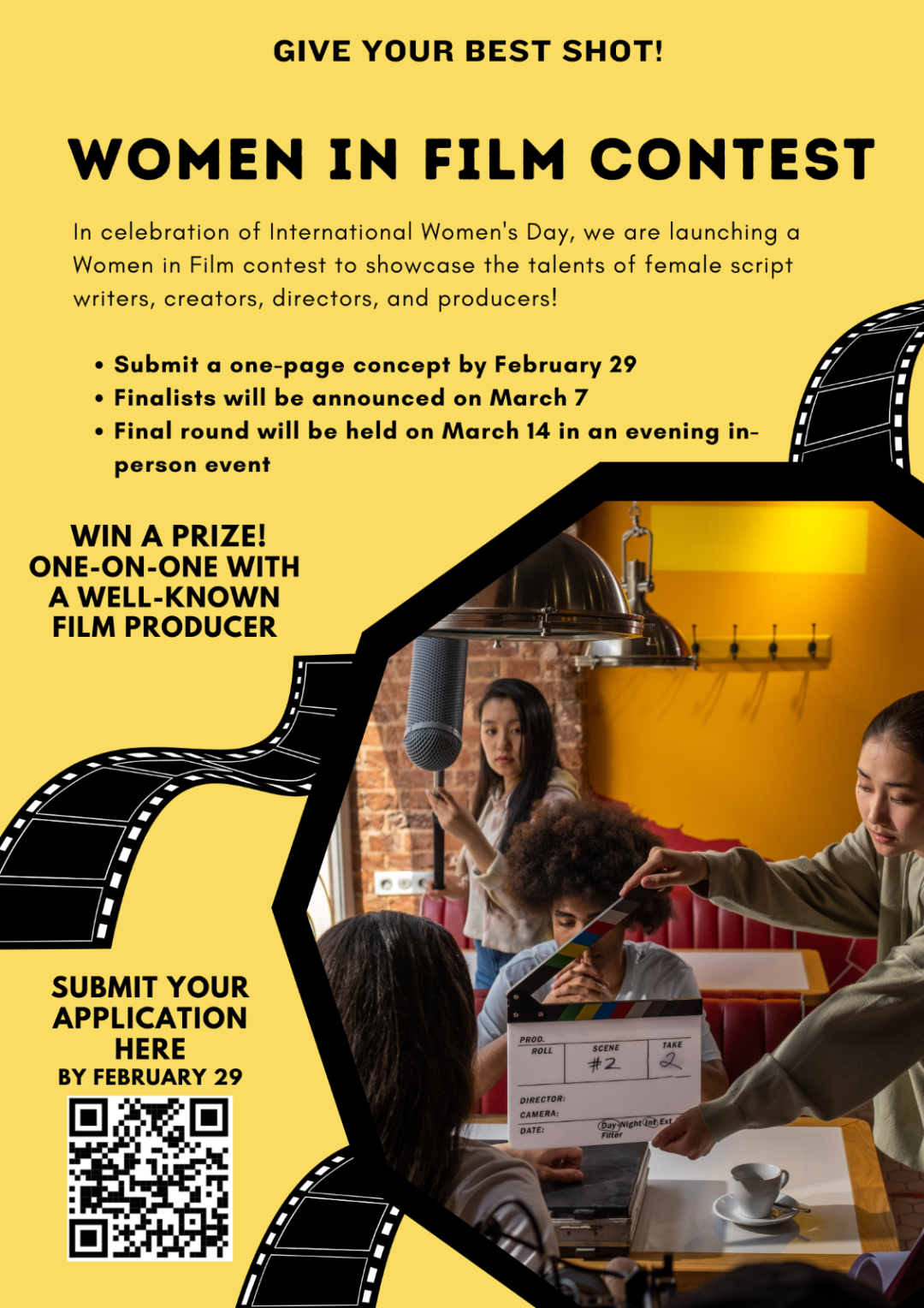 【双语】活动:women in films contest 女性电影人大赛_film_march