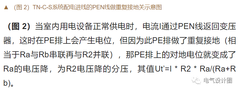 TN系統是否做重復接地？對室內配電設備安全運行有何影響？的圖4