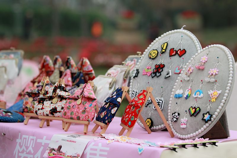 第二届眉山樱花节开幕主题活动樱花集市创意上线