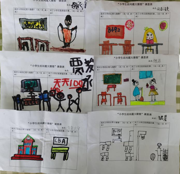 邗江机关幼儿园金辉园小学大畅想