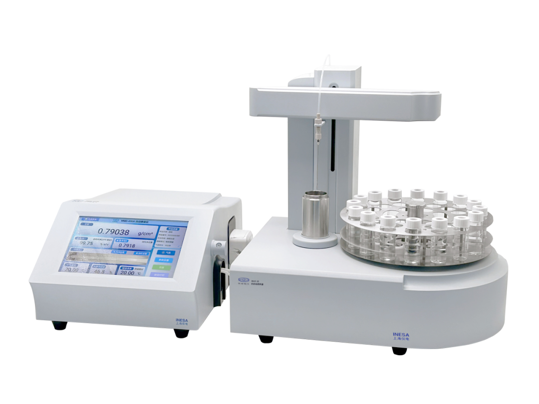 【新品發(fā)布】儀電物光WMD-550自動密度儀、WAS-32全自動進樣器新品上市