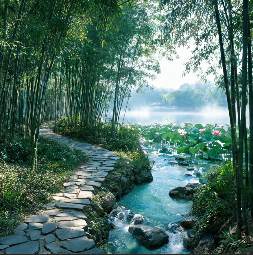 西湖夏日避暑路线全景