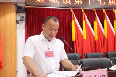 遂城镇召开第十七届人大第九次会议