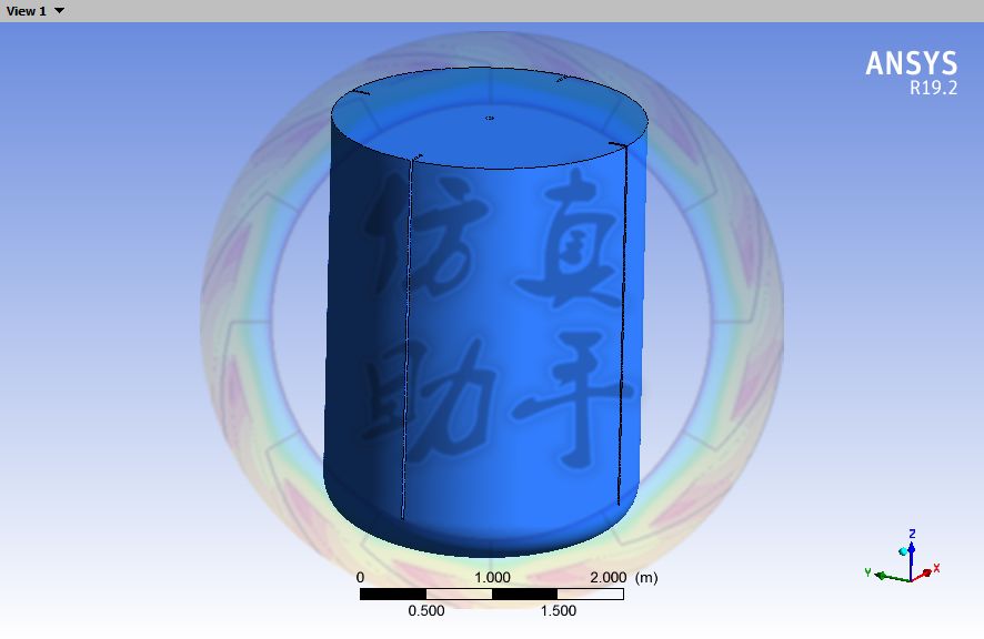 FLUENT精典案例#337#295#134-搅拌器仿真ICEM网格版的图4