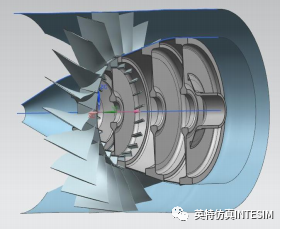 压气机动叶流场仿真分析的图1