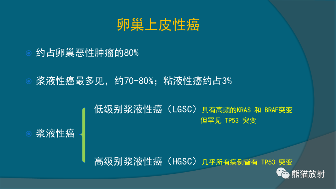 常见卵巢上皮性肿瘤的临床特点及影像表现_医学界-助力医生临床决策和