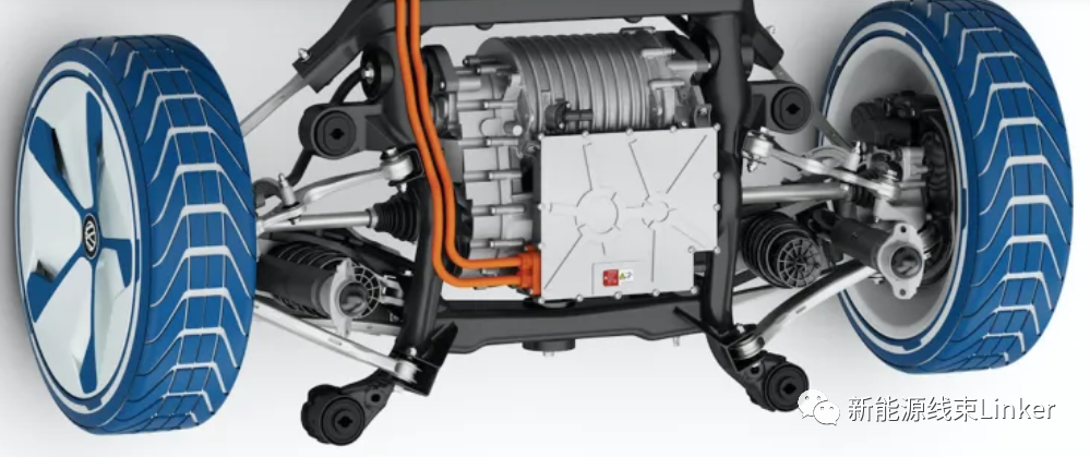 大众MEB平台高压部件解析（电池、连接器、高压线、充电座、动力系统）的图14